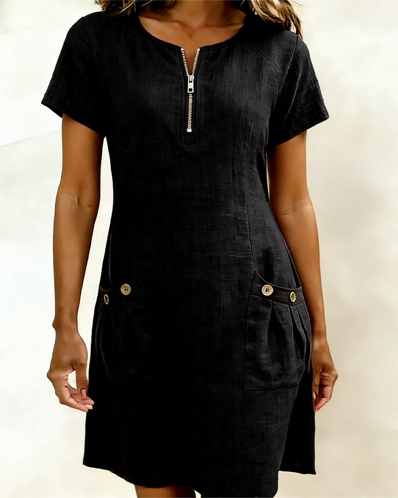 Florani® | NOELLE casual A-line Mini Dress