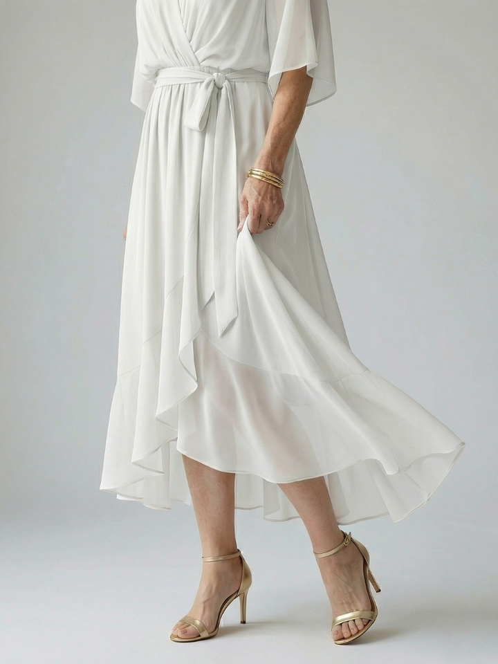 Florani® | AURORA Midi Elegant Dress