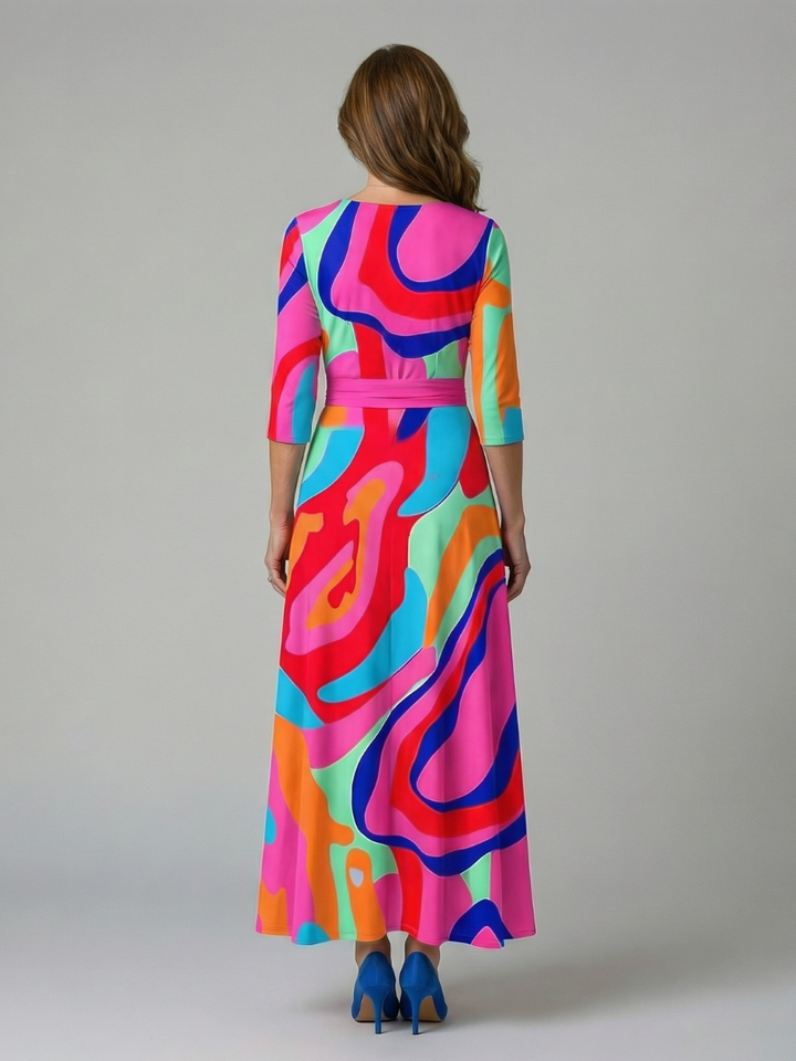 Florani® | VALENTINA Elegant Maxi Dress