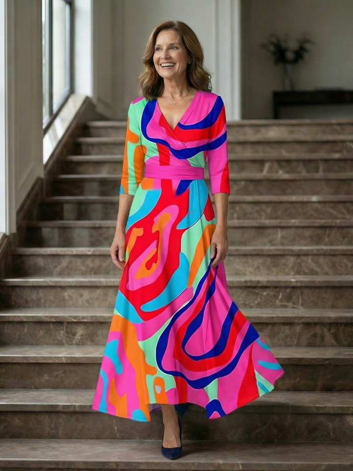 Florani® | VALENTINA Elegant Maxi Dress
