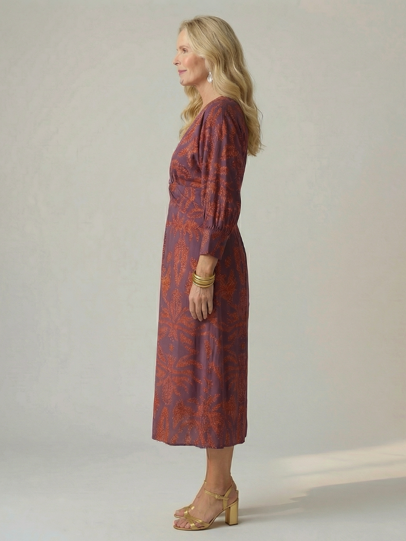 Florani® | VICTORIA Elegant Midi Dress