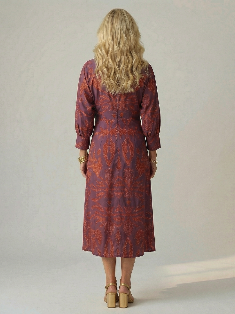 Florani® | VICTORIA Elegant Midi Dress