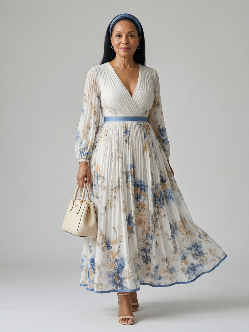 Florani® | STELLA Elegant Midi Dress