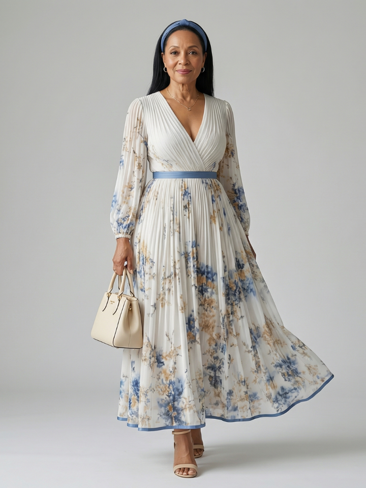 Florani® | STELLA Elegant Midi Dress