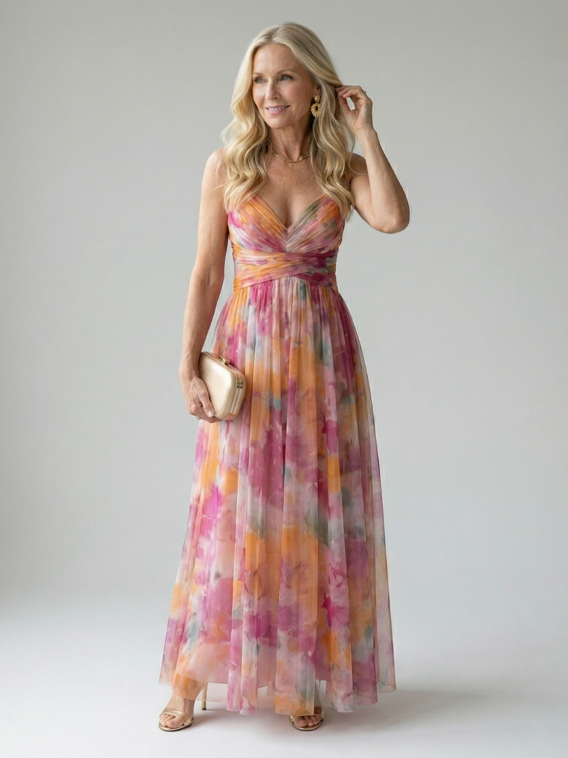 Florani® | LOREN Elegant Maxi Dress