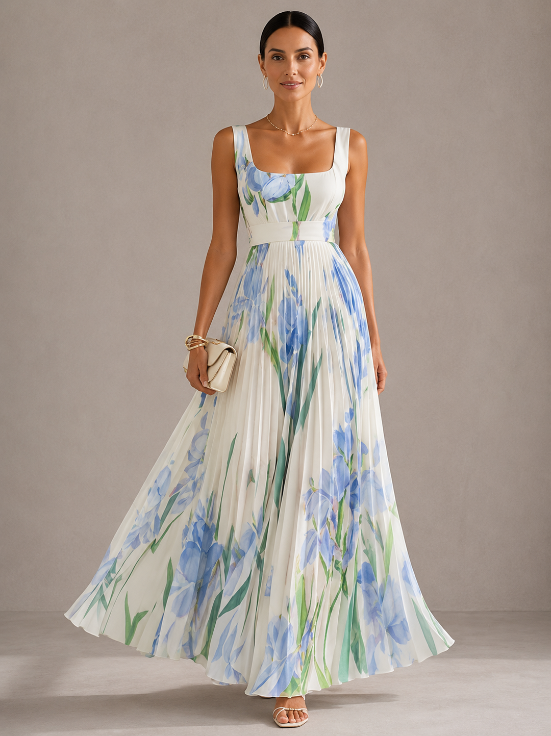 Florani® | ALESSIA Elegant Maxi Dress
