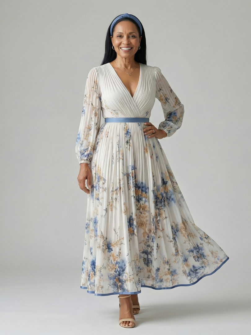 Florani® | STELLA Elegant Midi Dress
