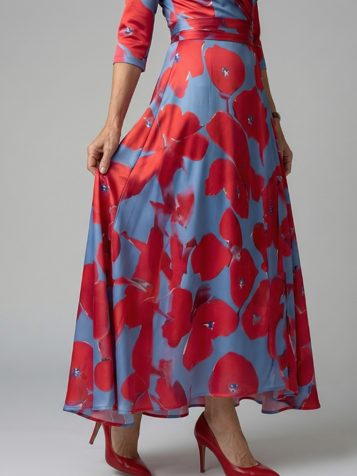 Florani® | VALENTINA Elegant Maxi Dress
