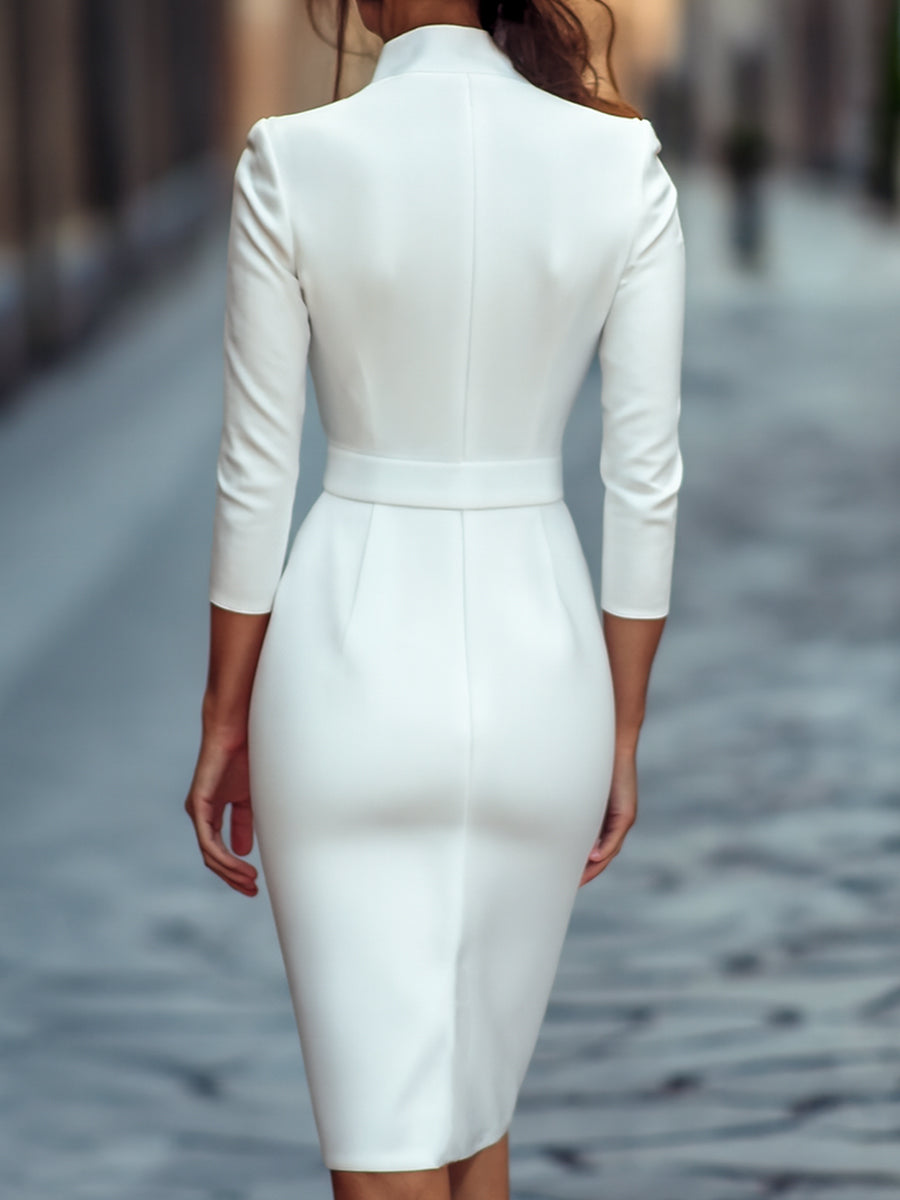 Florani® | JULIET Elegant Midi Dress