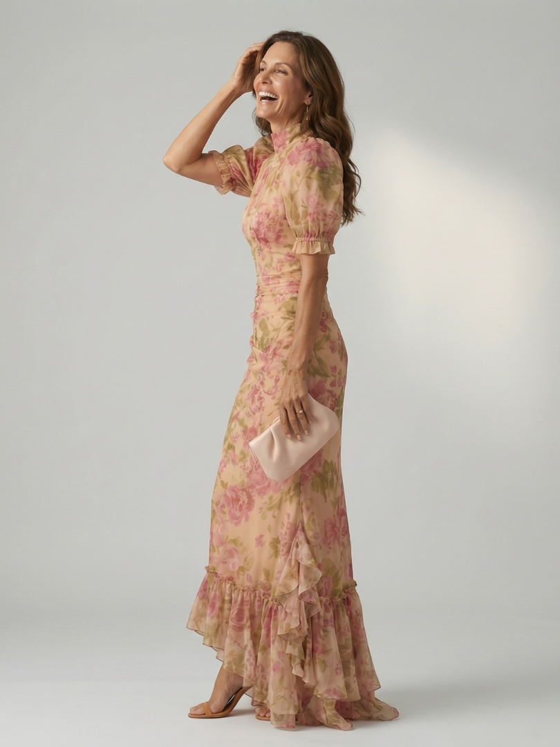 Florani® | AMELIA Elegant Midi Dress