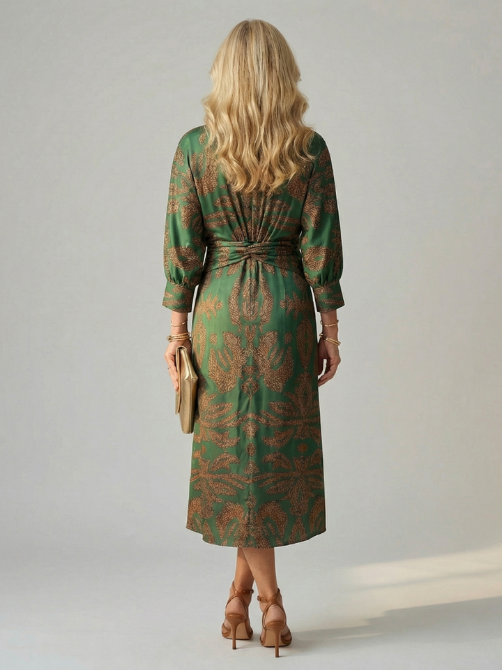 Florani® | VICTORIA Elegant Midi Dress