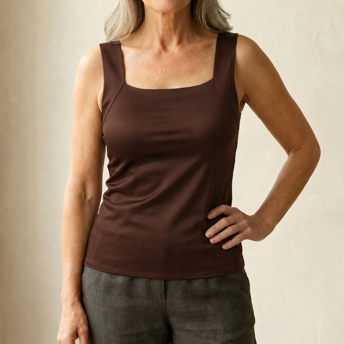 Roxanne | Built In Comfort Bra Tanktop
