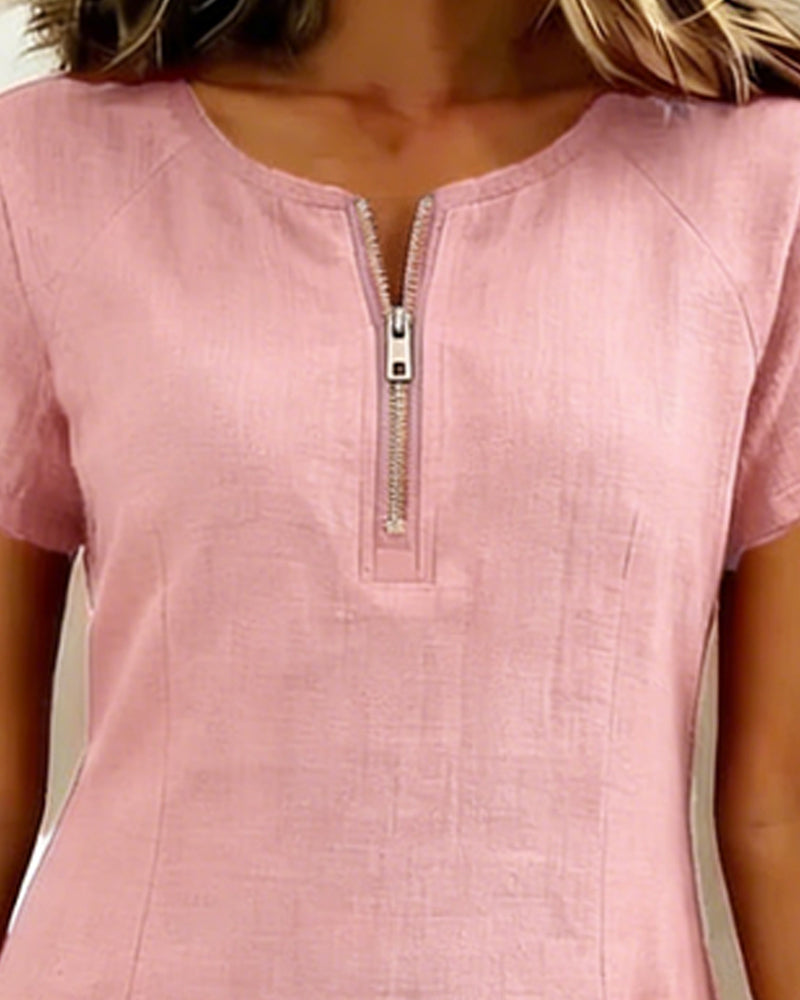 Florani® | NOELLE casual A-line Mini Dress