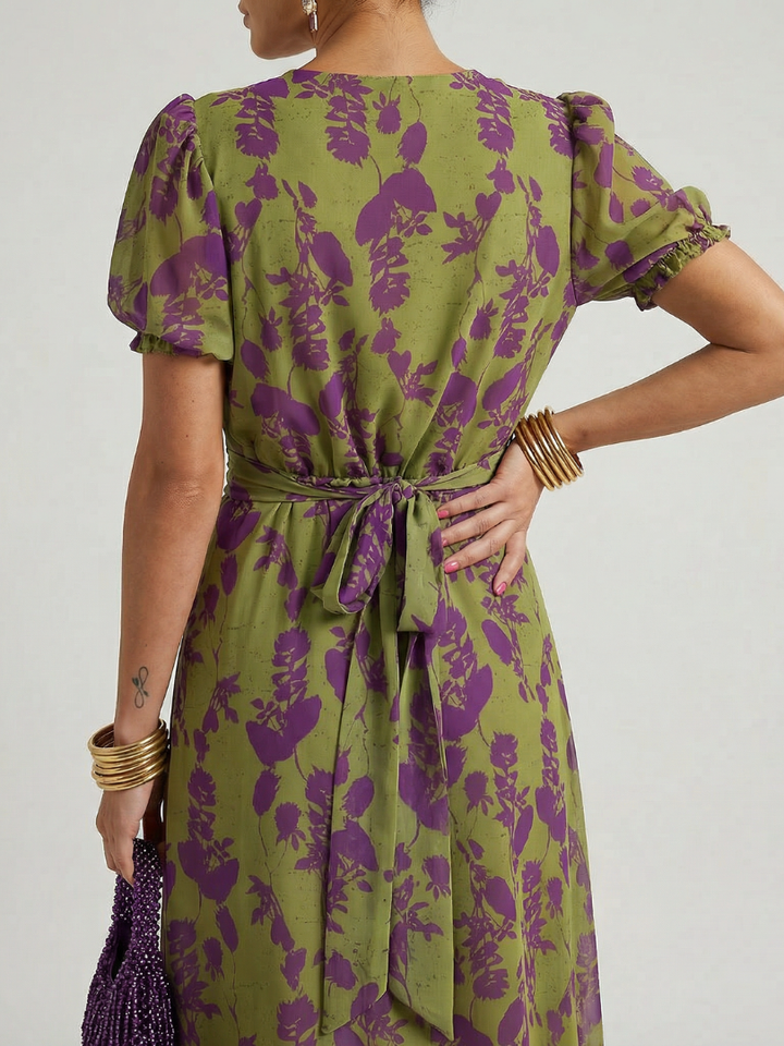 Florani® | CLARA Elegant Midi Dress
