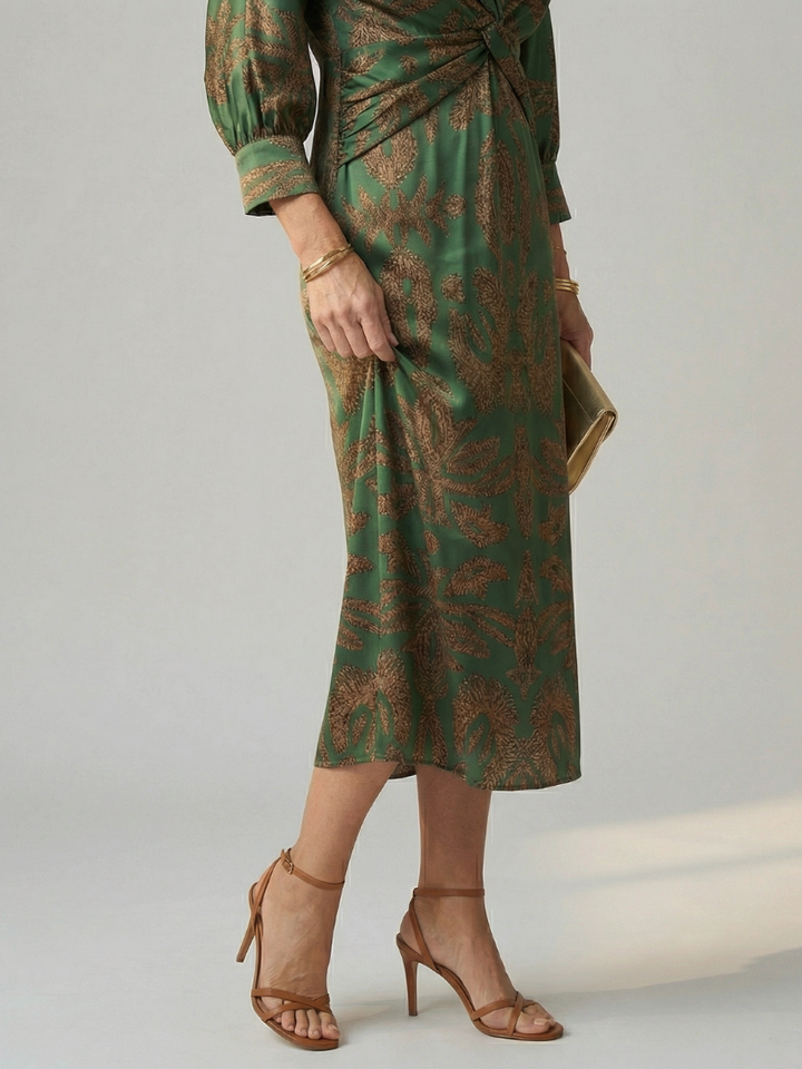 Florani® | VICTORIA Elegant Midi Dress