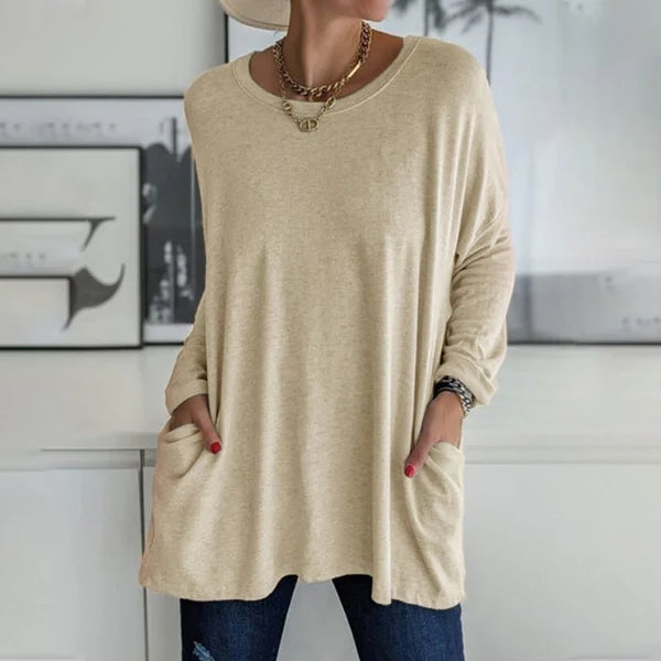 Moira | Relaxed Long Sleeve Top