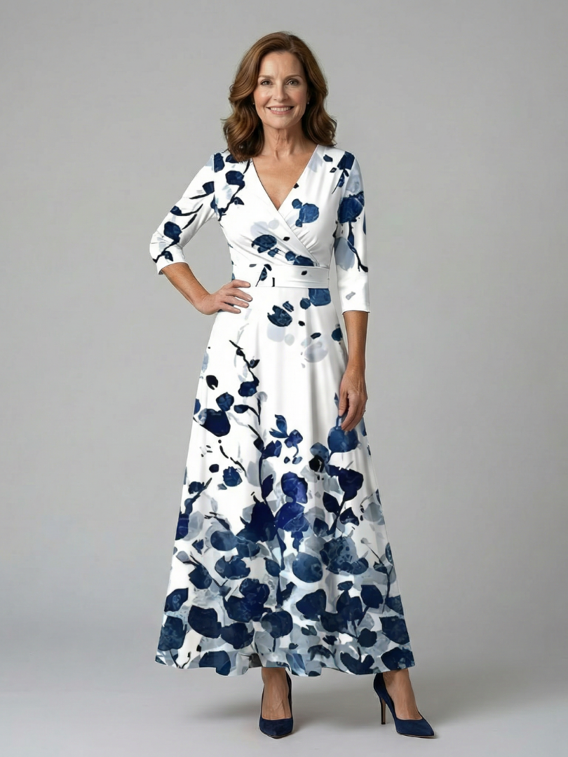 Florani® | VALENTINA Elegant Maxi Dress