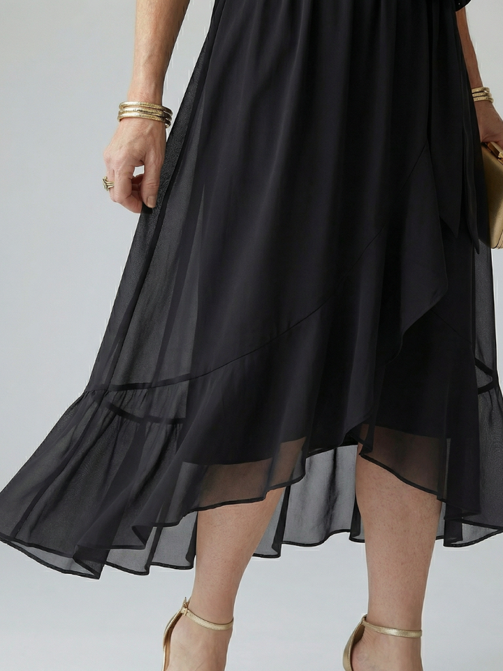 Florani® | AURORA Midi Elegant Dress