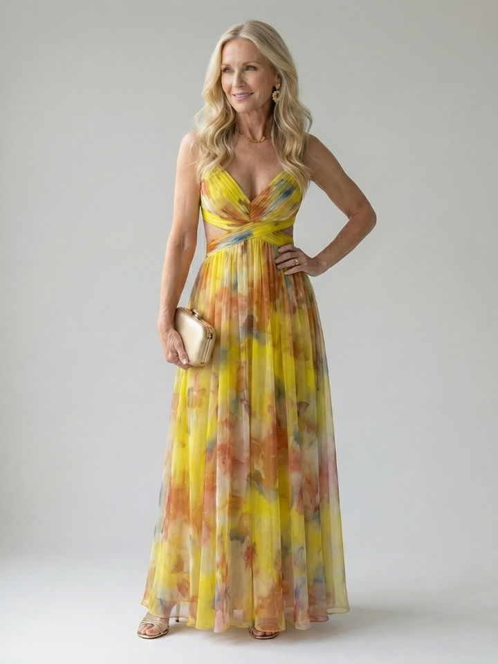Florani® | LOREN Elegant Maxi Dress