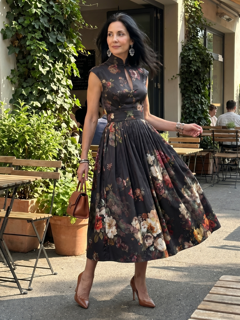 Florani® | SIENNA Elegant Midi Dress