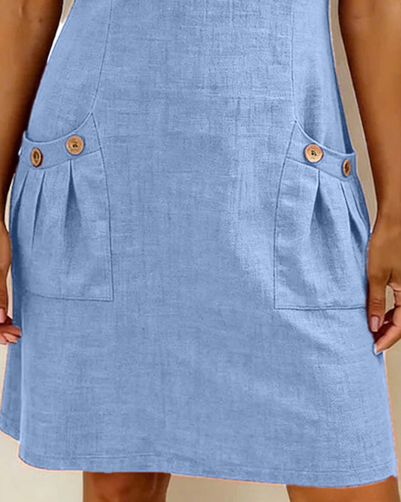 Florani® | NOELLE casual A-line Mini Dress