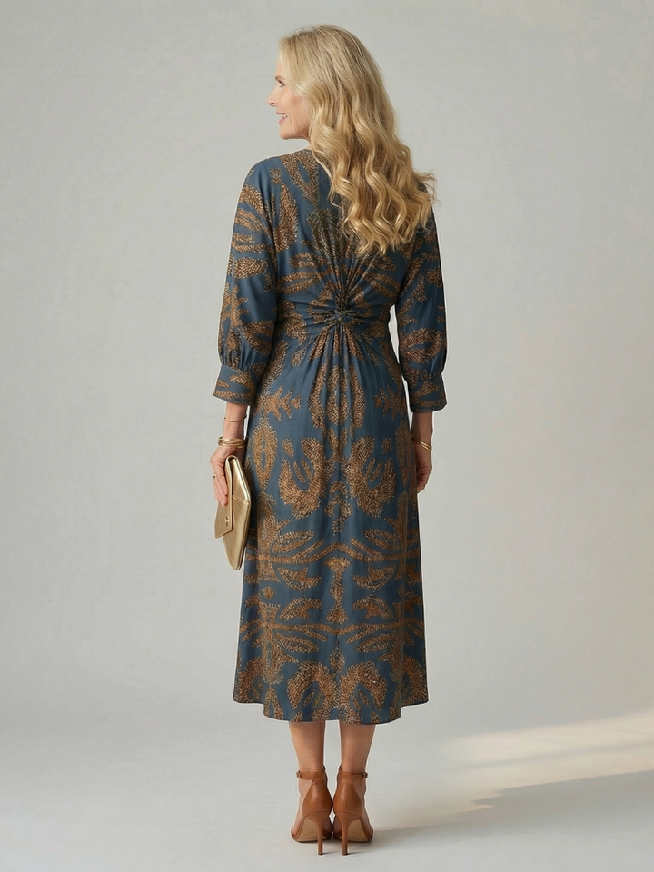 Florani® | VICTORIA Elegant Midi Dress