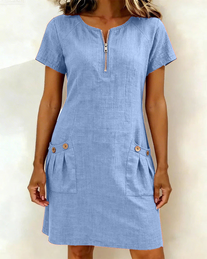 Florani® | NOELLE casual A-line Mini Dress