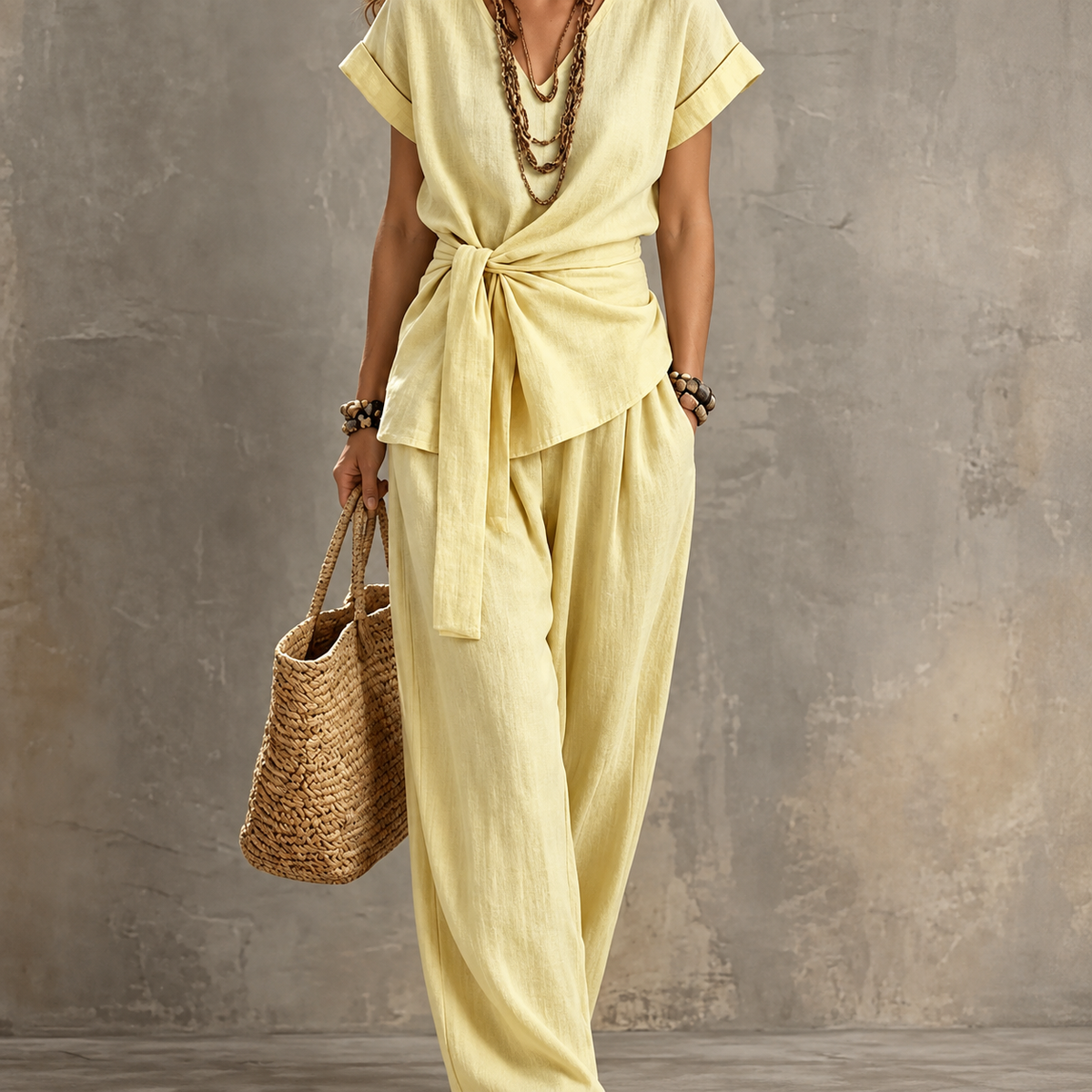 Elara Relaxed Two Piece Set