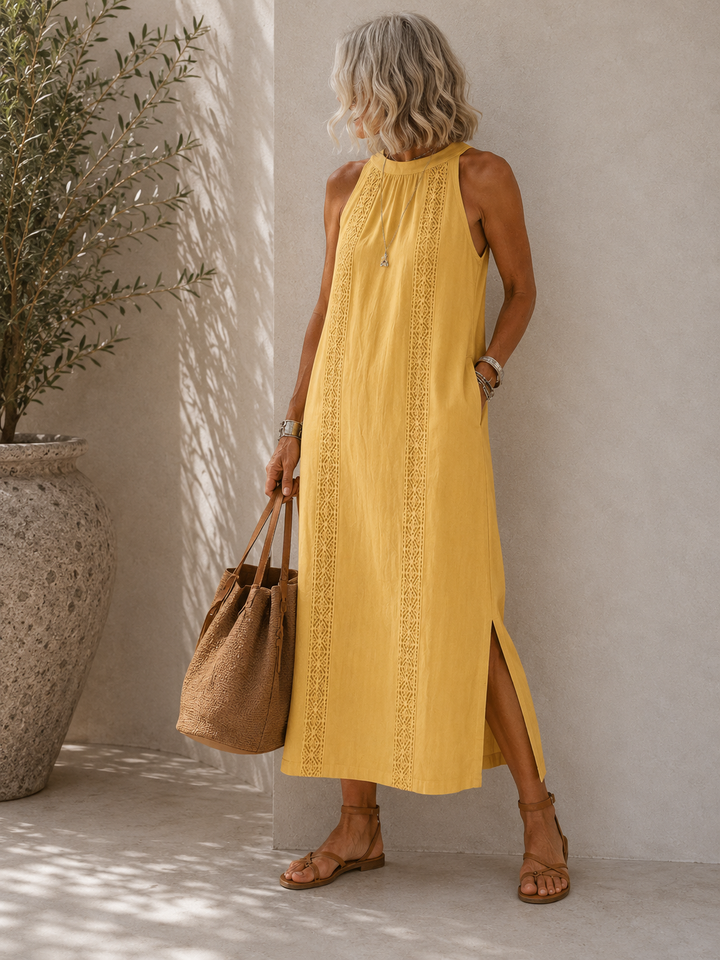 Florani® | CAMILLE Elegant Midi Dress