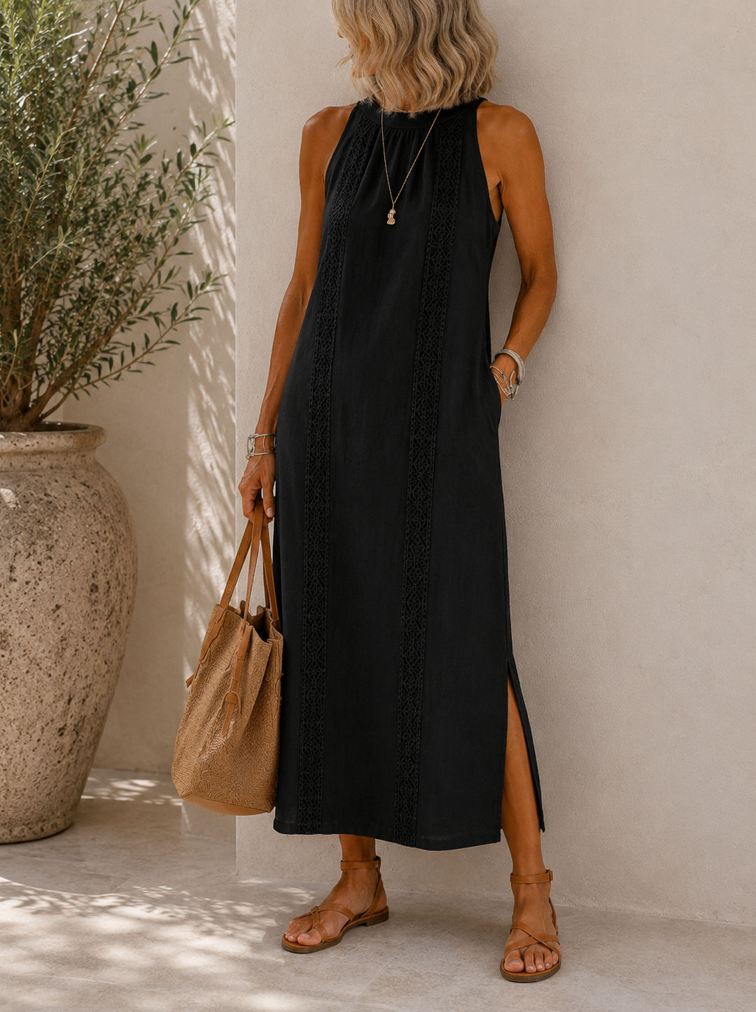 Florani® | CAMILLE Elegant Midi Dress