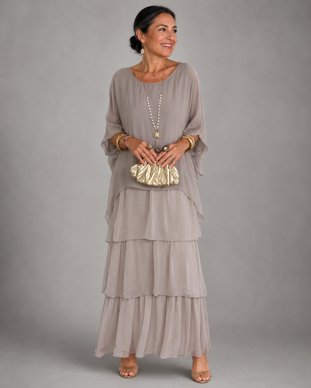 Florani® | HARPER Layered Maxi Dress