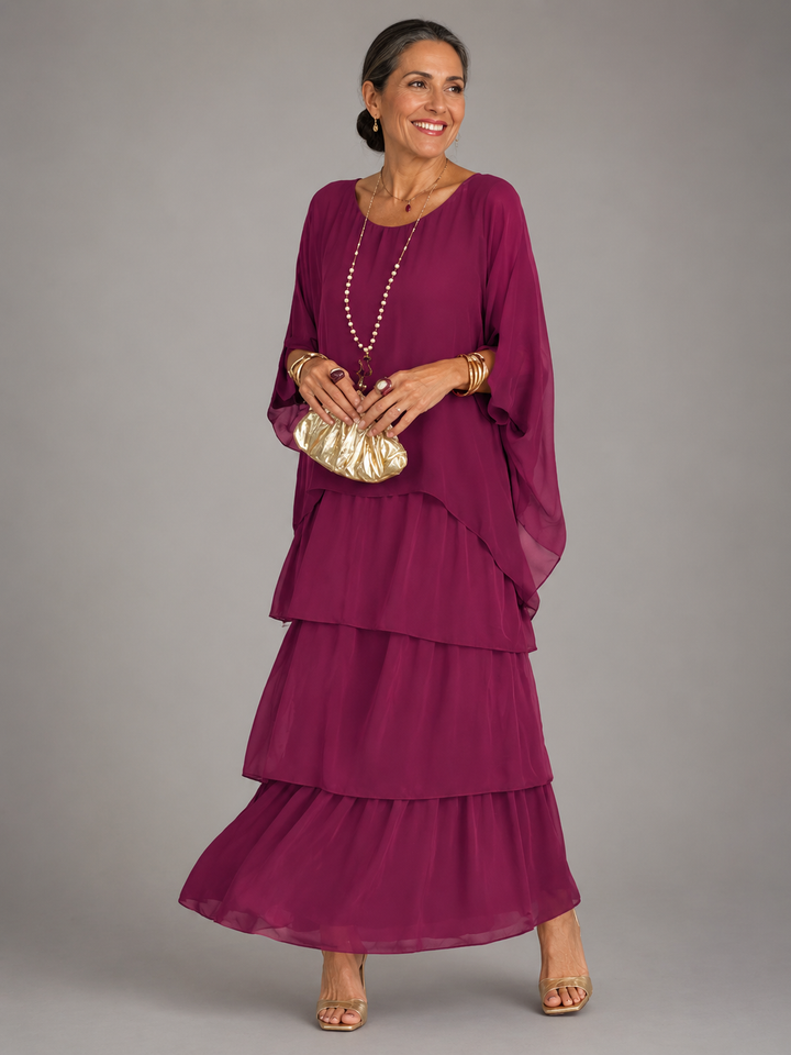 Florani® | HARPER Layered Maxi Dress