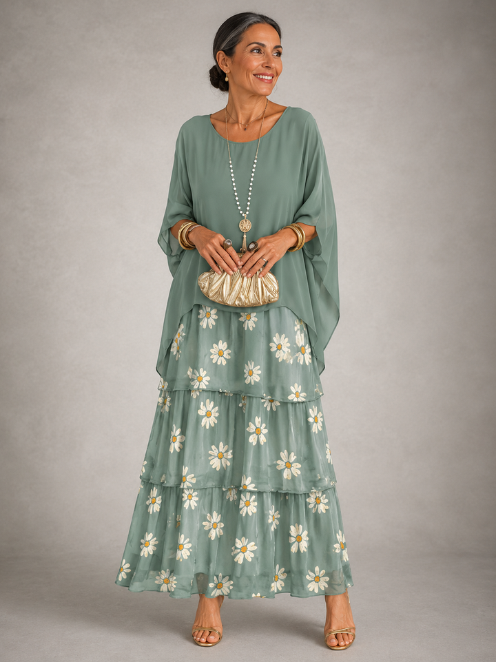 Florani® | HARPER Layered Maxi Dress
