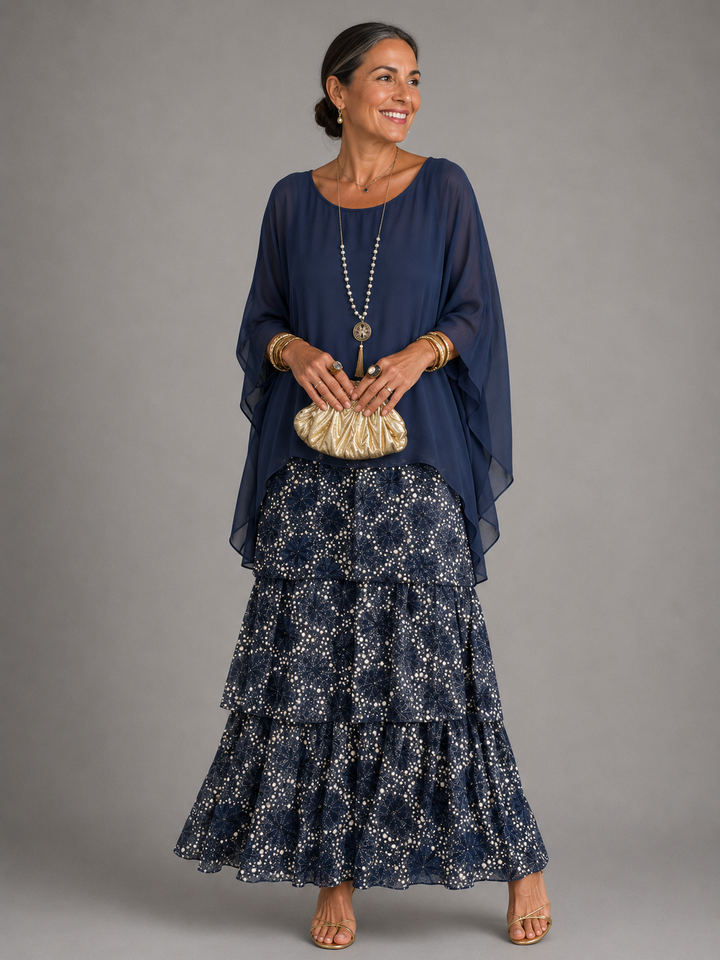 Florani® | HARPER Layered Maxi Dress