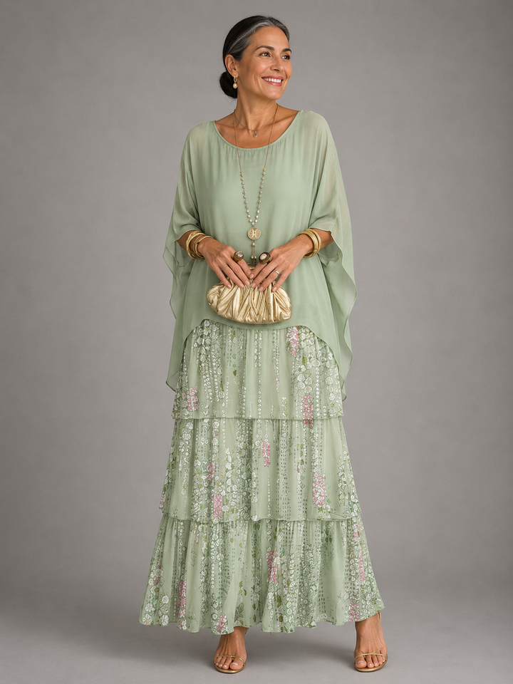 Florani® | HARPER Layered Maxi Dress