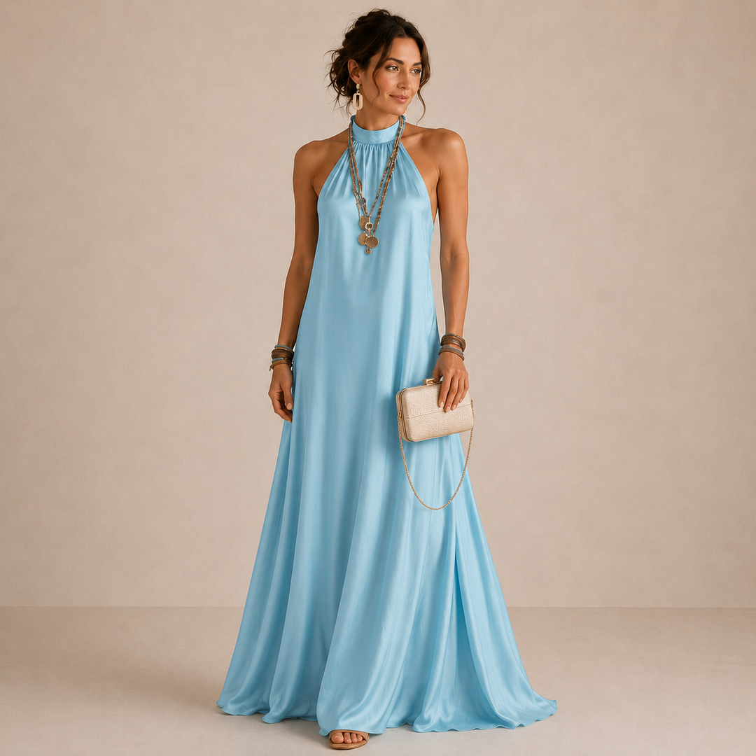Florani® | VIOLET Elegant Maxi Dress