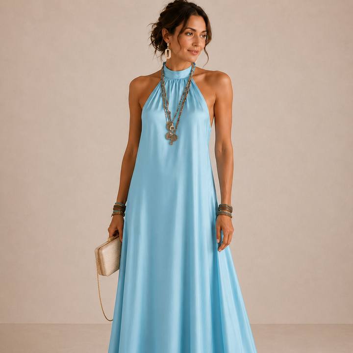 Florani® | VIOLET Elegant Maxi Dress