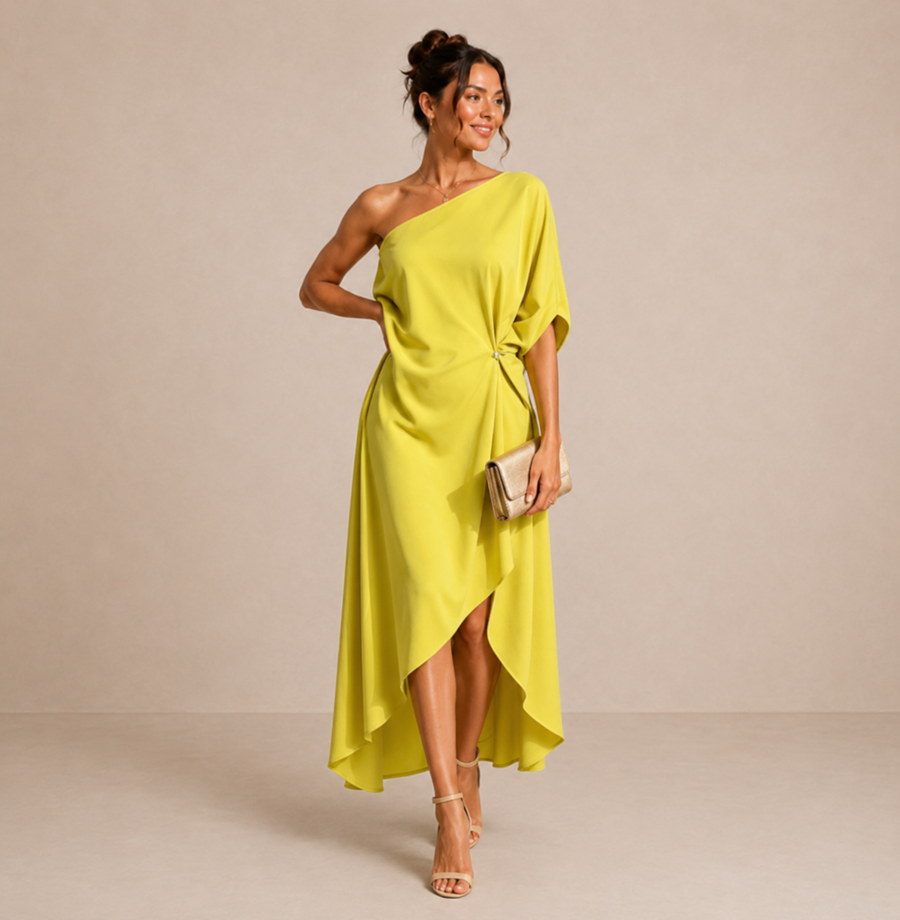 OLIVIA  | Elegant Midi Dress