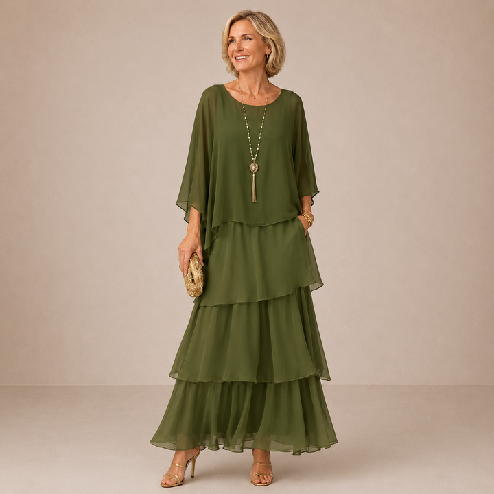 Florani® | HARPER Layered Maxi Dress
