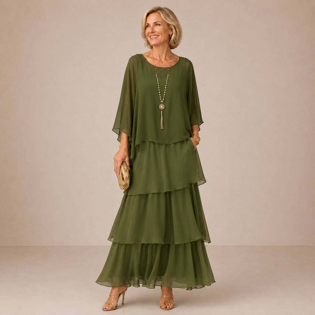 Florani® | HARPER Layered Maxi Dress