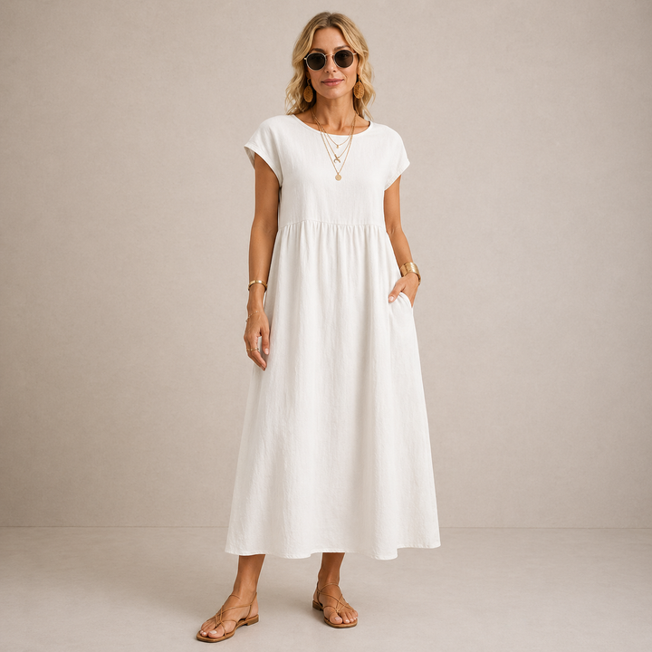 Florani® | ESTELLE Casual Midi Dress