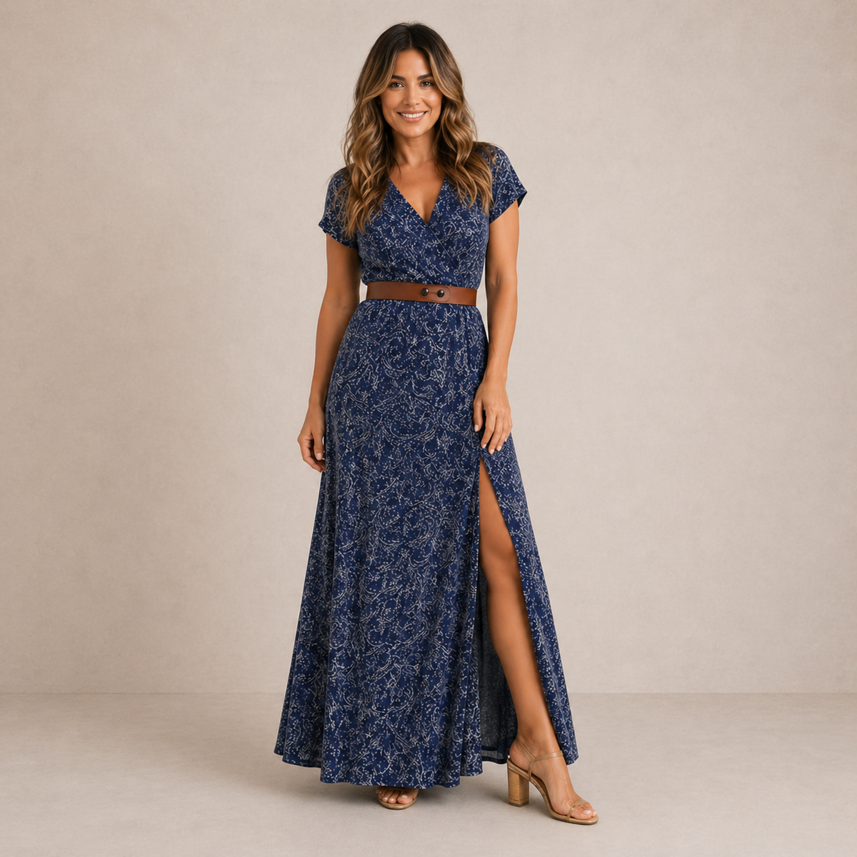 LEONIE  | Elegant Maxi Dress