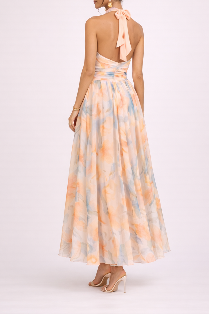 Florani® | ALBA Elegant Midi Dress