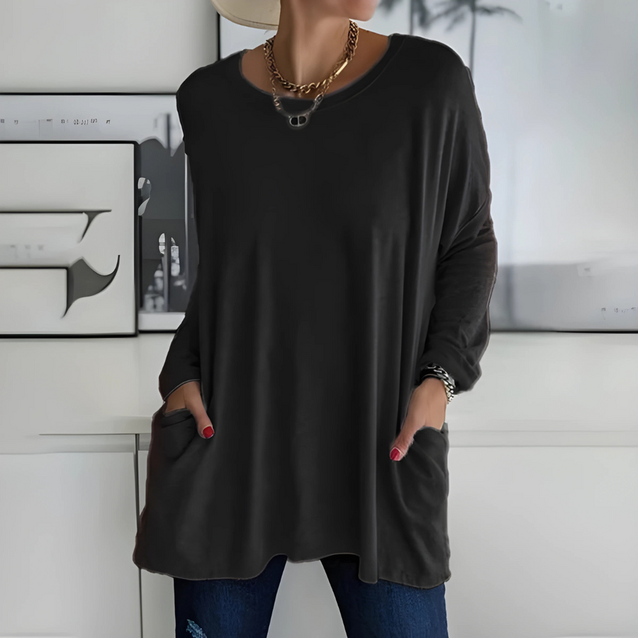 Moira | Relaxed Long Sleeve Top
