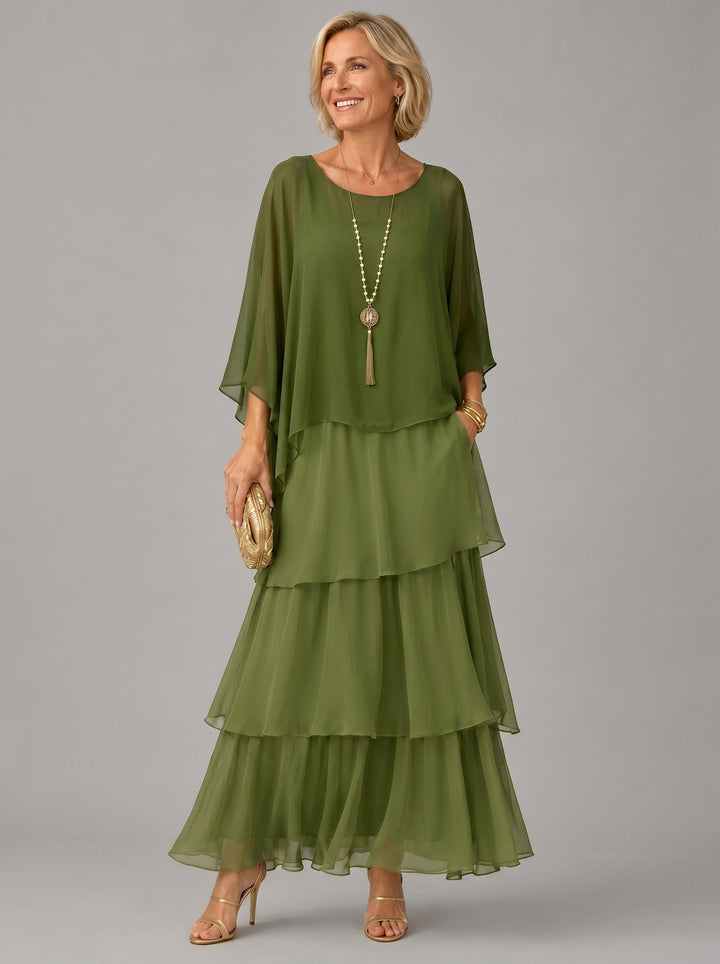 Florani® | HARPER Layered Maxi Dress