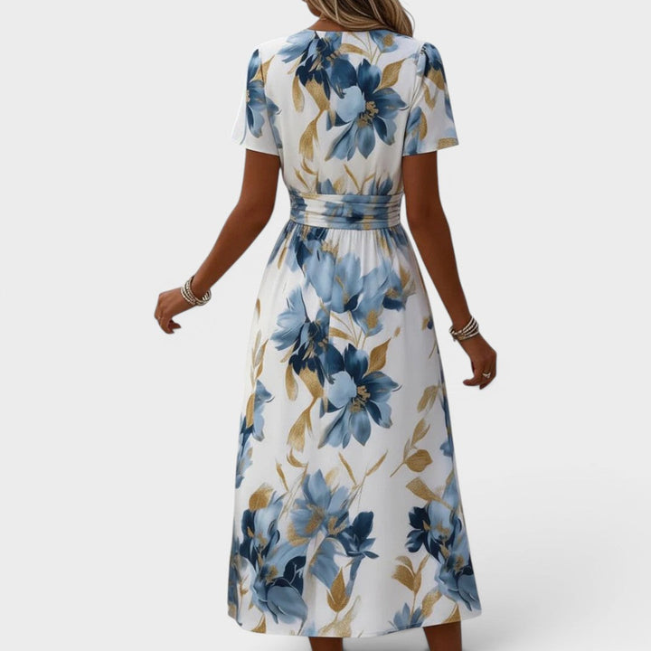 Florani® | CHARLOTTE Elegant Midi Dress