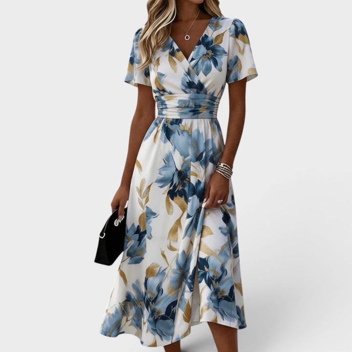 Florani® | CHARLOTTE Elegant Midi Dress
