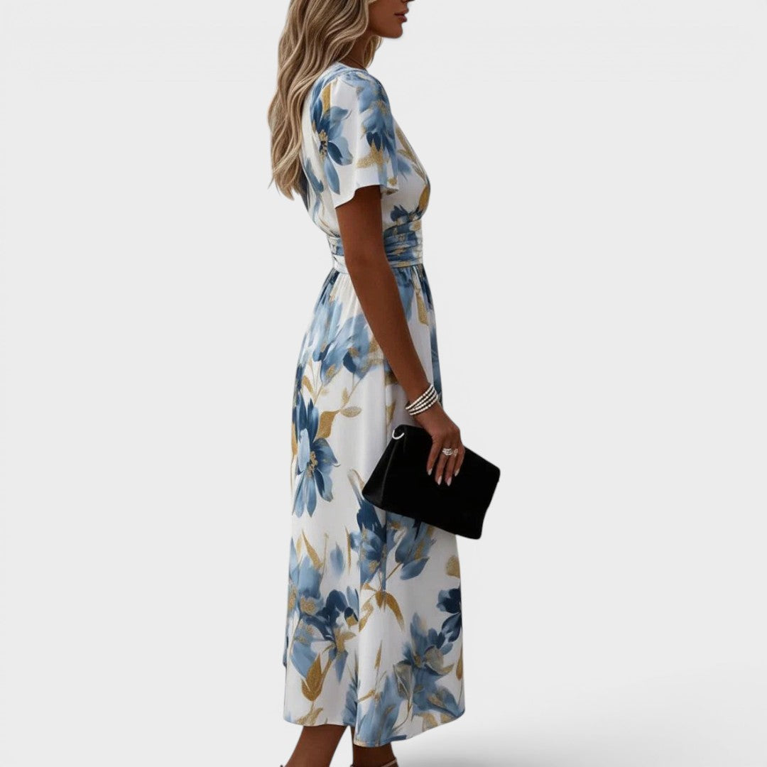Florani® | CHARLOTTE Elegant Midi Dress