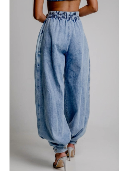 Una | High Waist Balloon Jeans