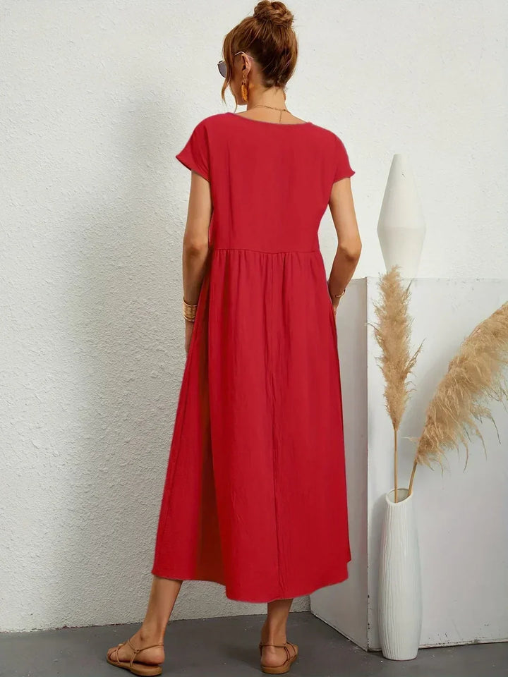 Florani® | ESTELLE Casual Midi Dress